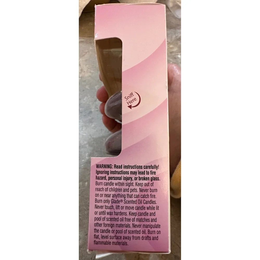 Glade Dewberry‎ Dreams Scented Oil Candle Refills 3 Pack 1.5oz Vintage 2005